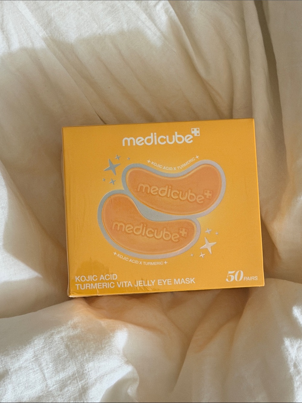 Medicube Kojic acid turmeric vita Jelly Eye Mask - 50 pack